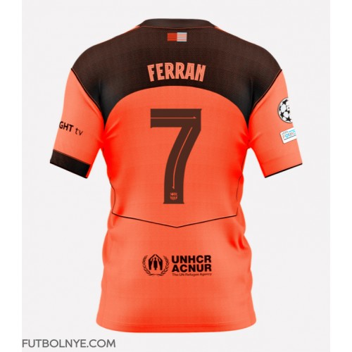 Camiseta Barcelona Ferran Torres #7 Tercera Equipación 2025-26 manga corta
